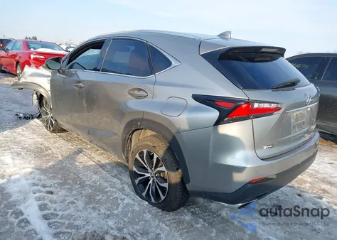 2015 Lexus Nx 200T F Sport z USA, uszkodzony, nr VIN JTJBARBZ2F2022873